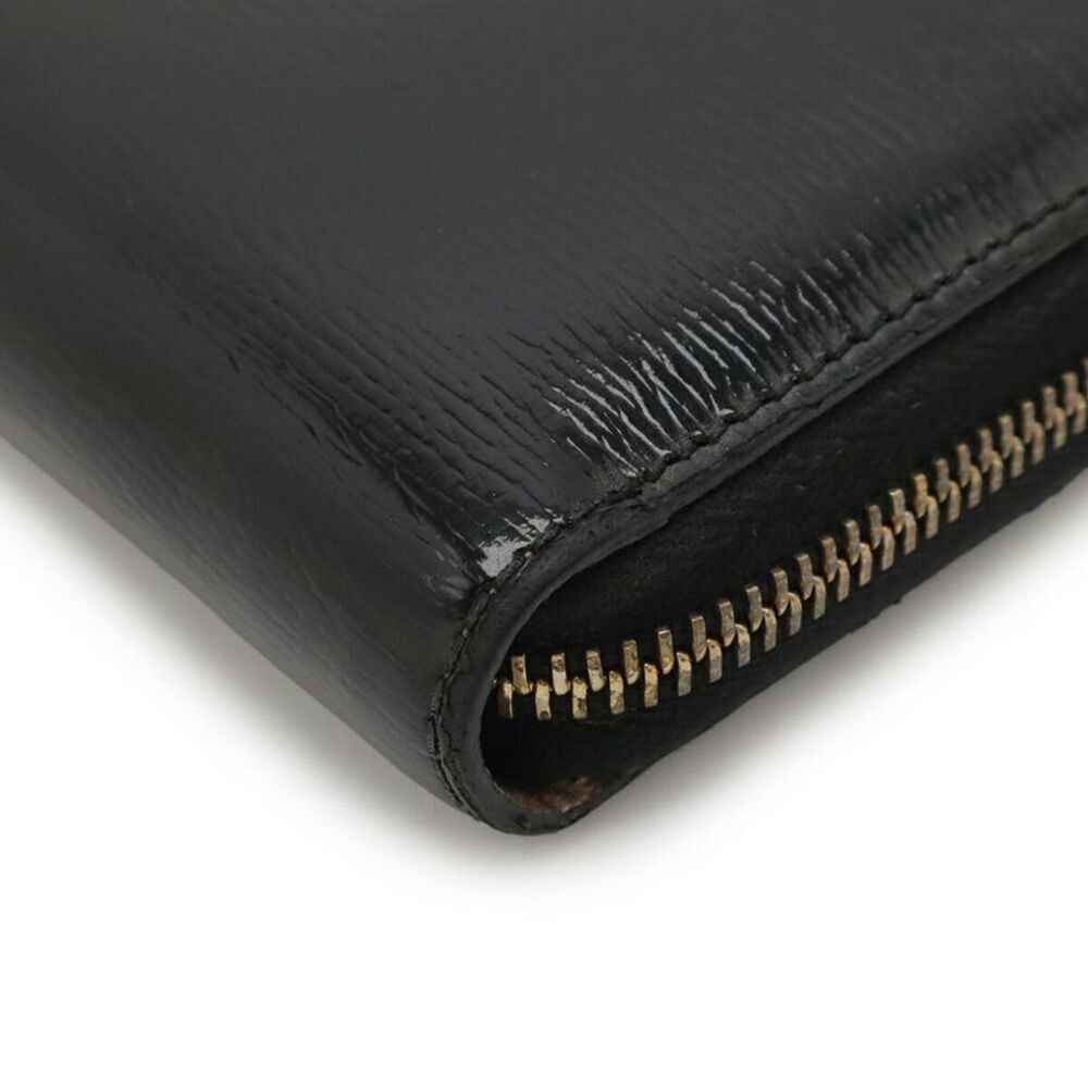 Gucci Shiny Leather Lovely Zip Wallet Black - Picture 3 of 9